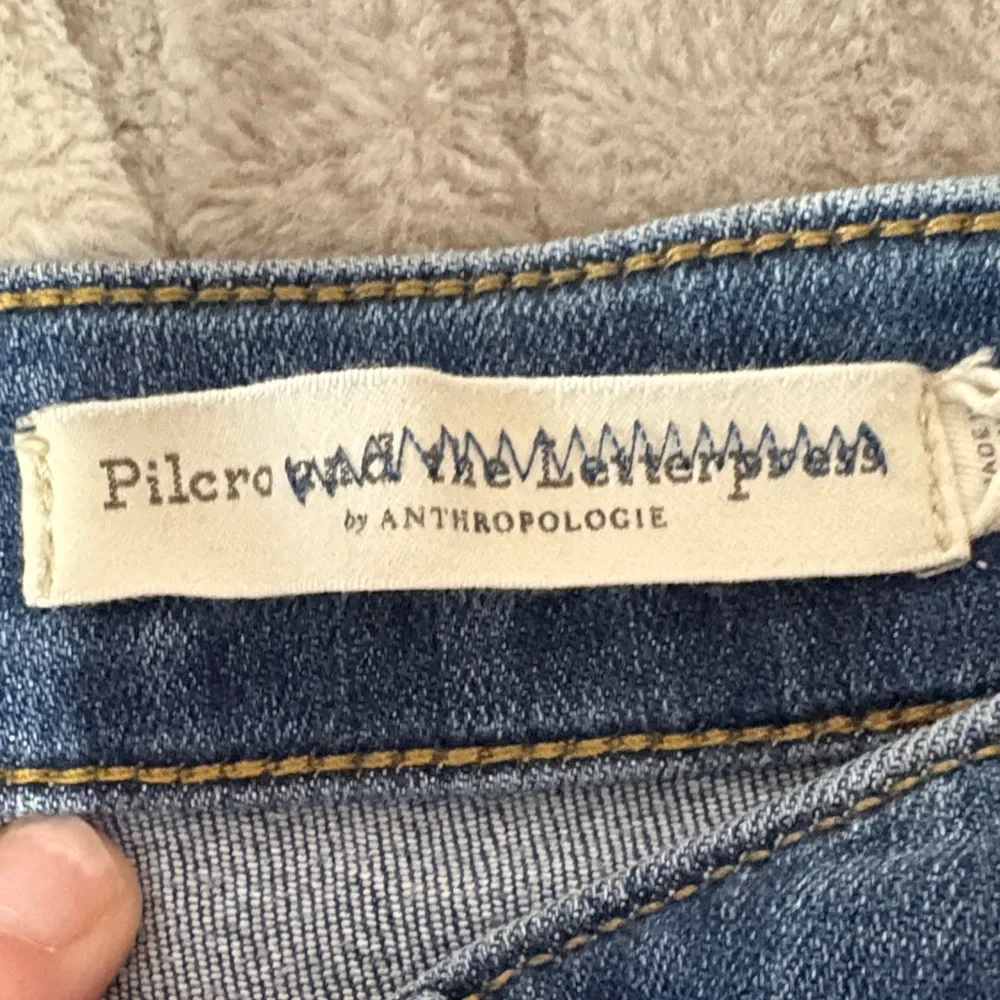 Pilcro and the Letterpress Blue Ankle Jeans - Picture 9 of 10